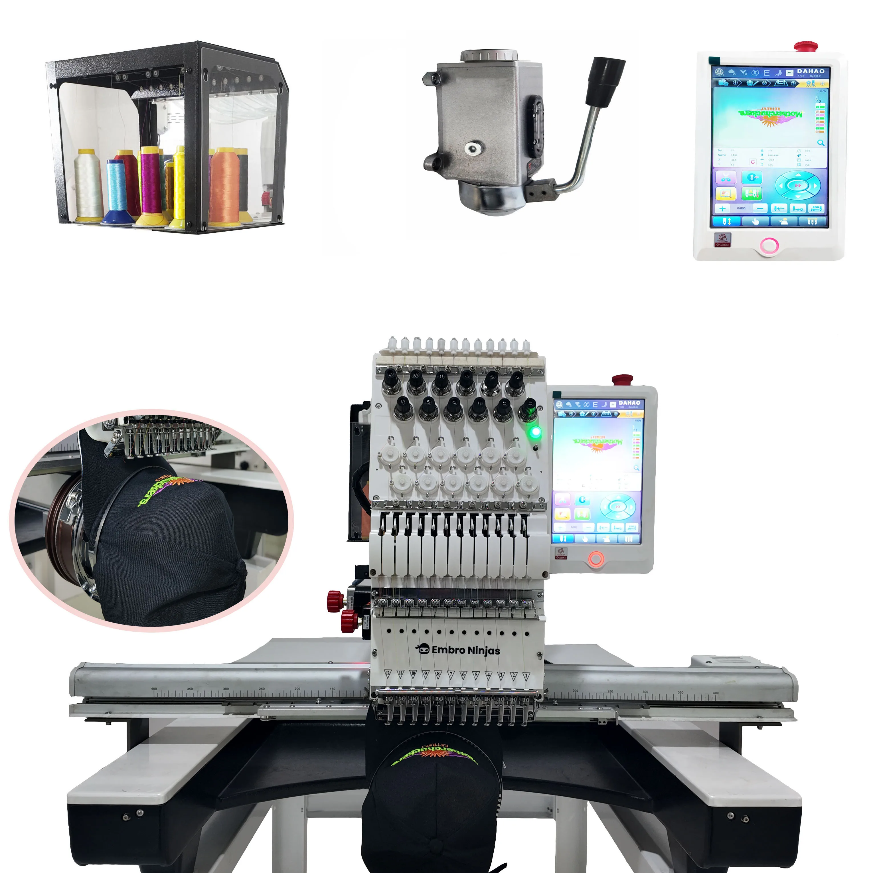 Автоматическая вышивальная машина Embro Ninjas с одной головкой