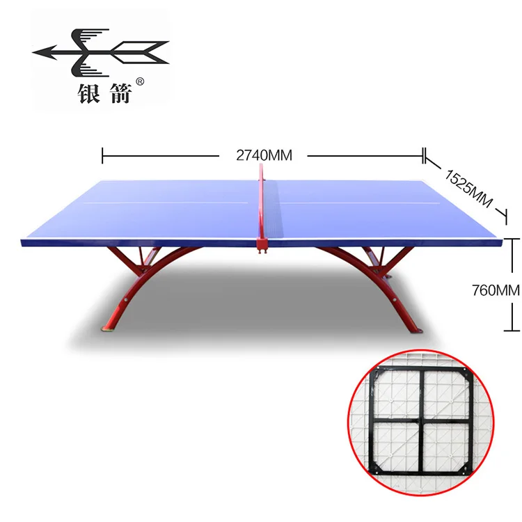 Wholesale double folding pingpong table