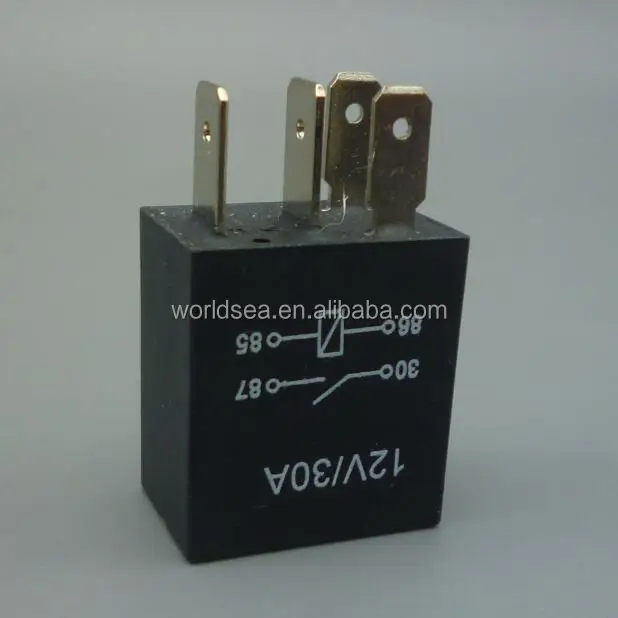 (12V 30A 4pin )New Car Automotive 12V 30A auto Relay 4Pin 4P Relays