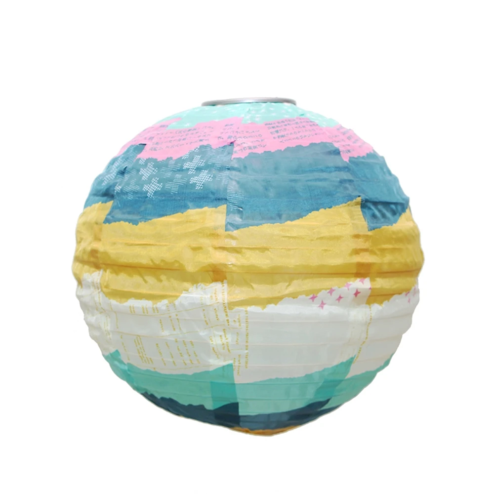 Заводская поставка, наружный двор, подвесной бумажный праздничный фонарь, светодиодный Солнечный фонарь, декоративное садовое украшение, нейлоновый Солнечный фонарь