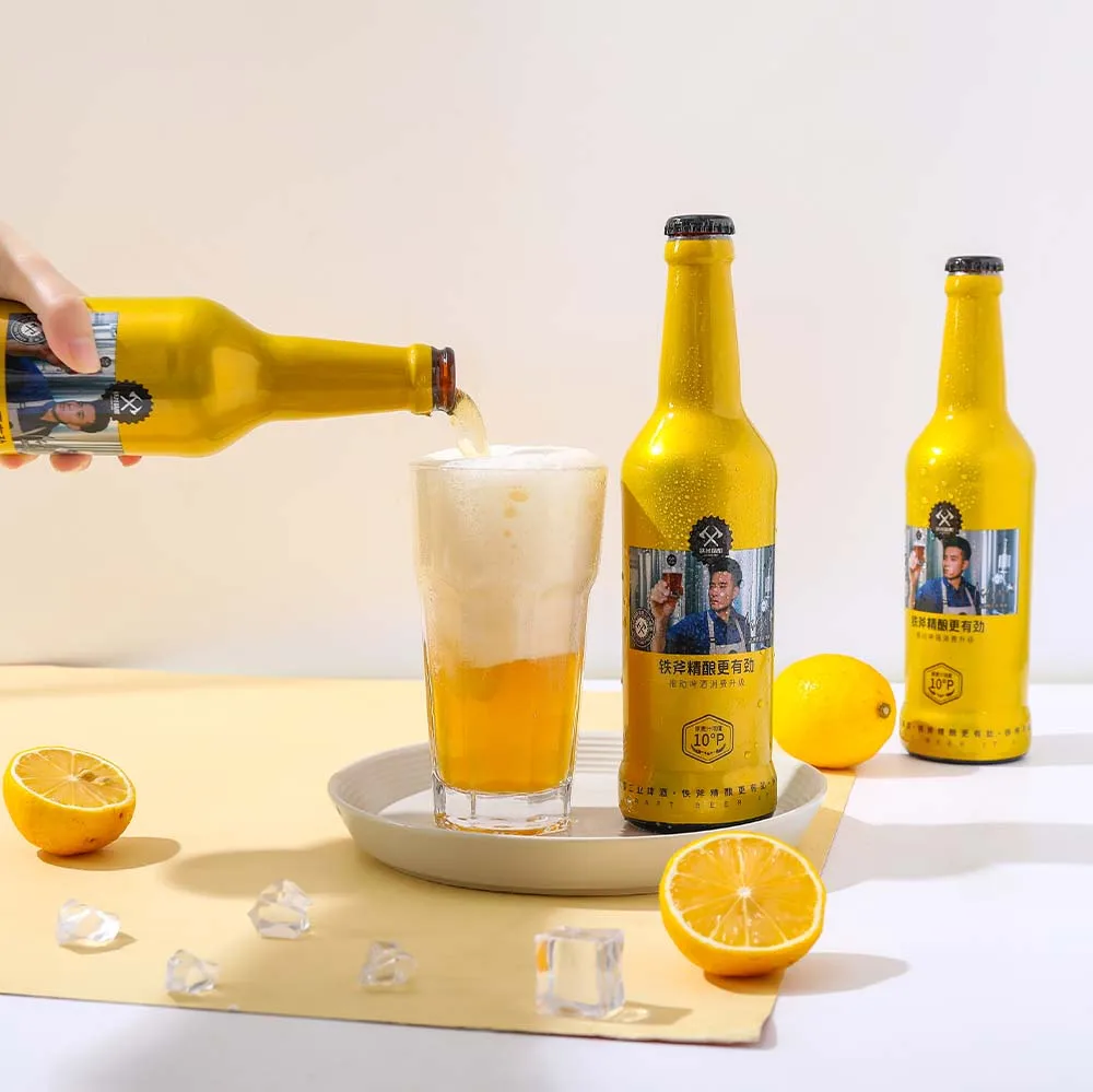 AXE330ML cool china craft beer with wort concentration 10 P ADV>=3.3% best craft beer