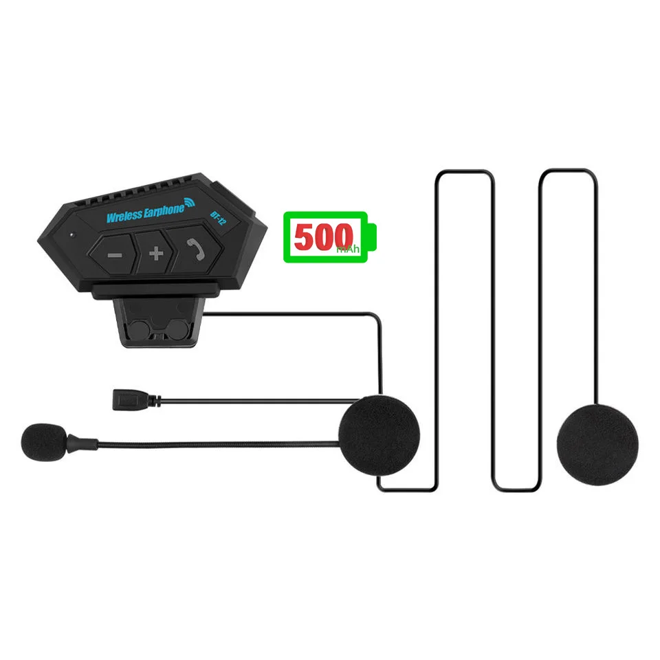 Factory custom high quality motorcycle helmet bluetooth headphones