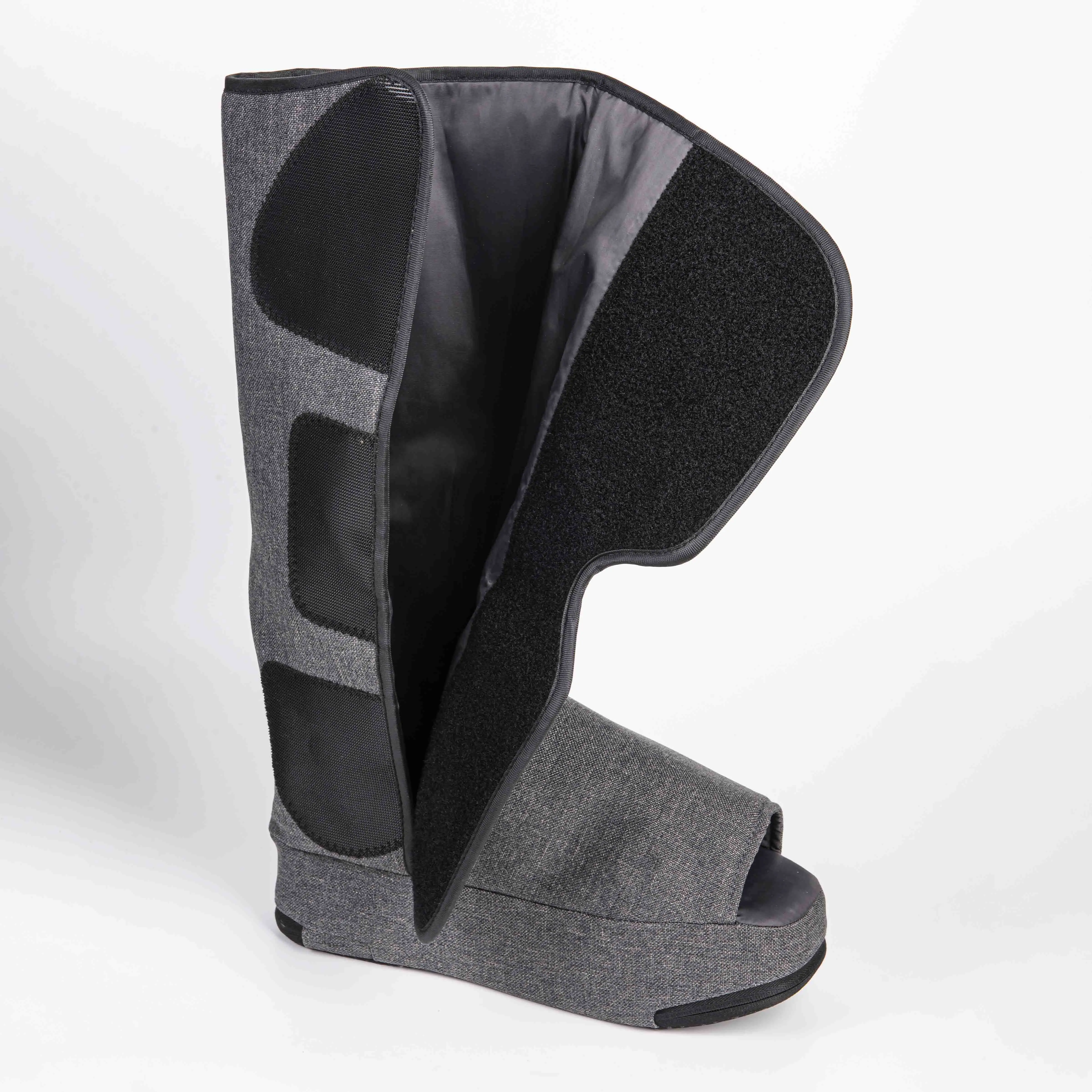 leg and foot massager shoes with heat relief calf massager boots with airbags wireless air pressure calf massager boots