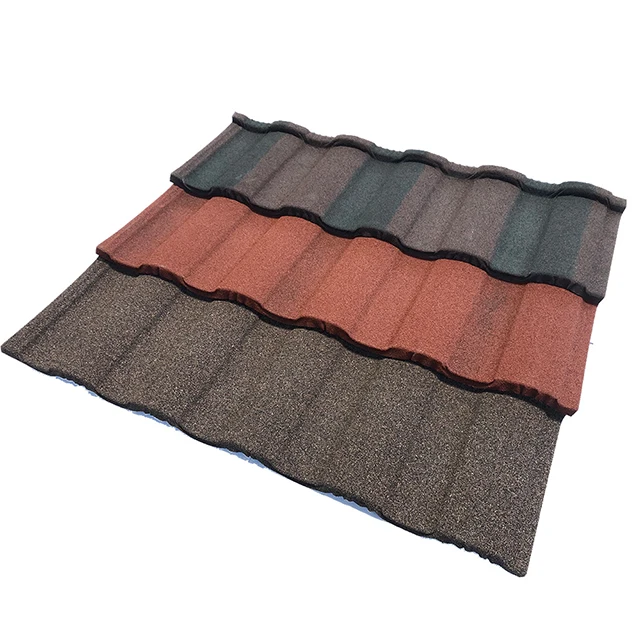 Factory Supply FRP Roof Tiles Color Stone Coated Metal FRP Roof Tiles Lightweight FRP Roof Tile For Building