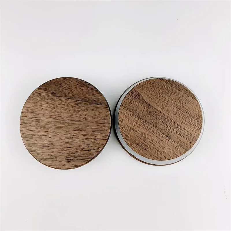 Round Wooden Lids Accepts Custom Wood Bamboo Cover