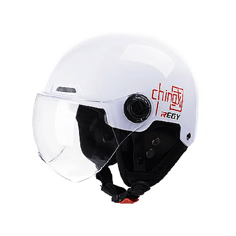 2020 New China Logo Mask Flag Electric Bicycle And Motorcycle Half Face  Motorcycle Helmets Motorcycle Manufactures