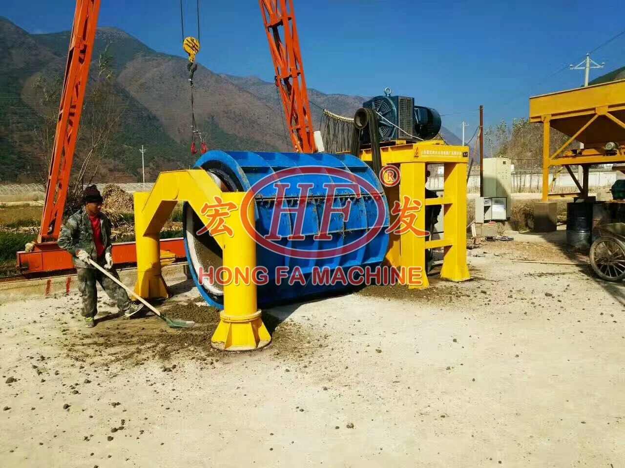 Concrete pipe making machine cement pipe forming machine Horizontal type pipe machine price  (27).jpg