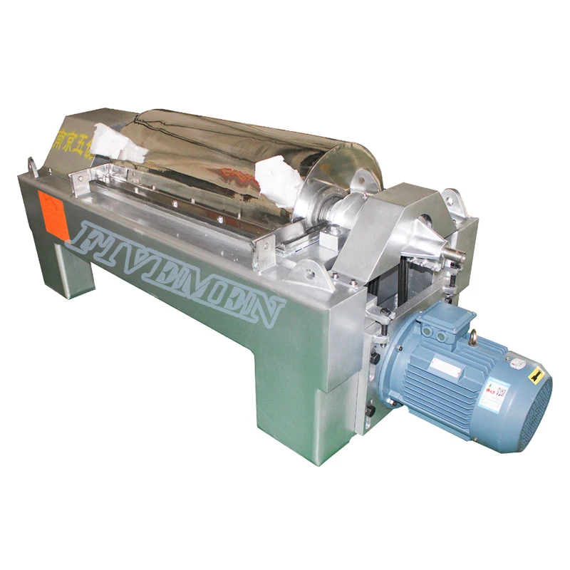 Tunnel mud dewatering environmental centrifuge horizontal screw decanter centrifuge separator