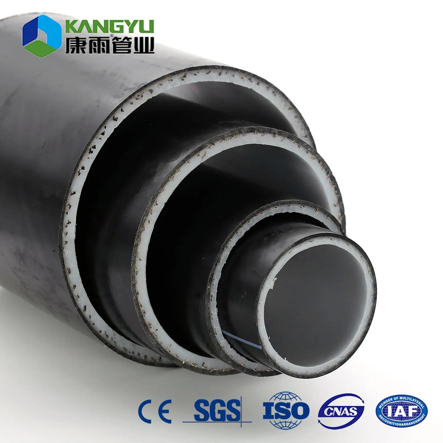 HDPE Polyethylene Drainage Sewage Pipe for Mining Water & Irrigation Plastic Tube Factory Price 32mm 63mm 160mm 355mm 710mm