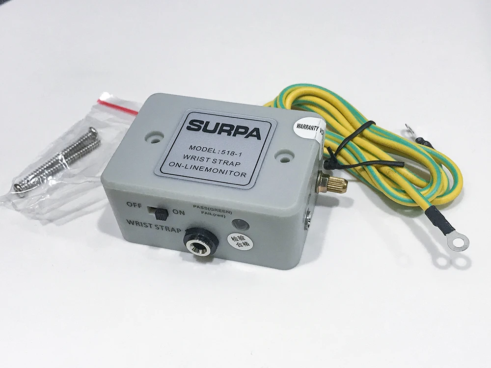SURPA 518-1 антистатический ремешок тестер