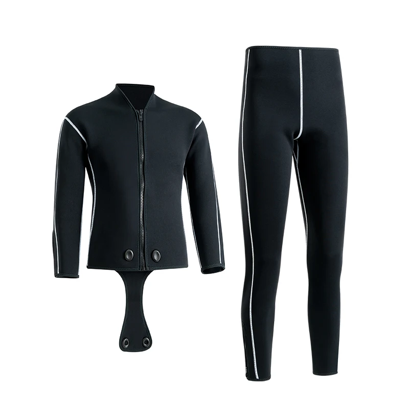 Мужской гидрокостюм с молнией спереди 5 мм