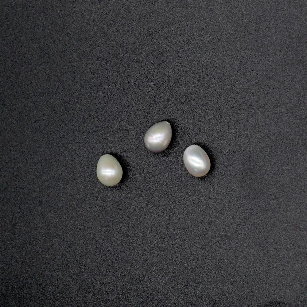 
Natural Freshwater Pearl Water Drop Rice-shaped Loose Beads DIY Necklace Accessories 