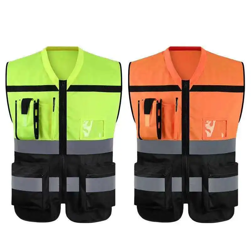 manufacturer workwear suit hi vis construct work safety reflective vests