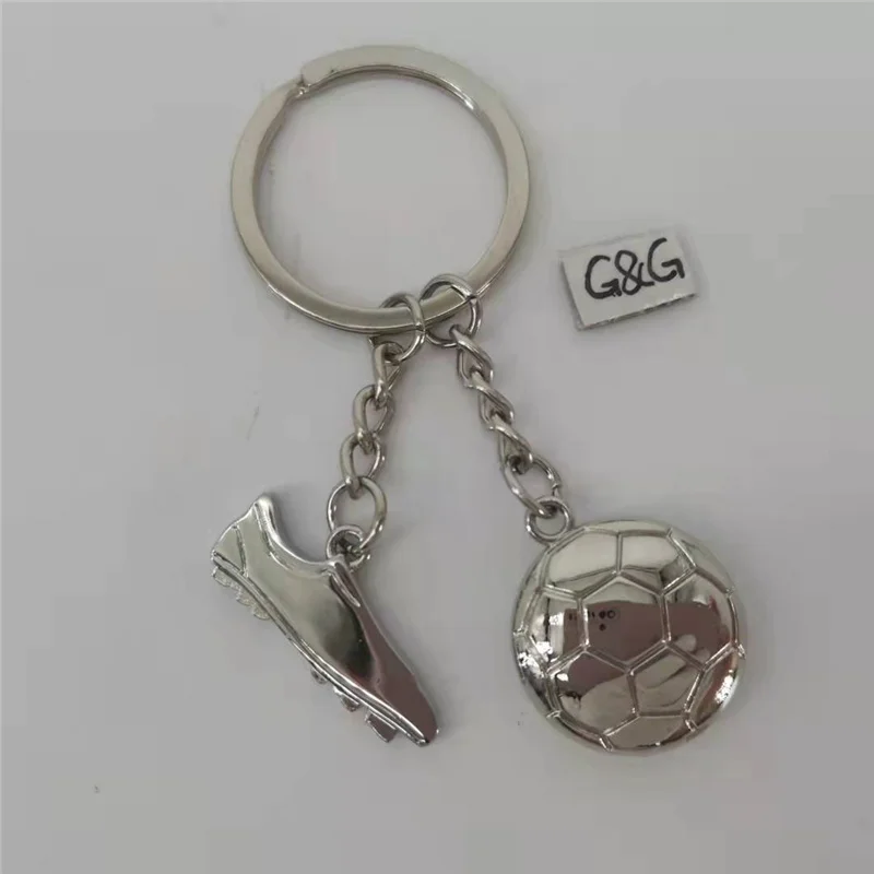 Manufacturers Selling Metal Football Sports Shoes Key chain
