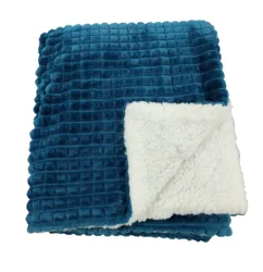 High Sherpa Fleece Puffy Lamb Wool Blanket For Bed