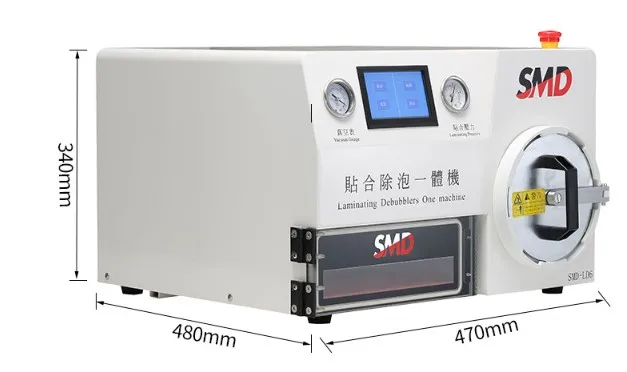 phone screen repair film laminating machine