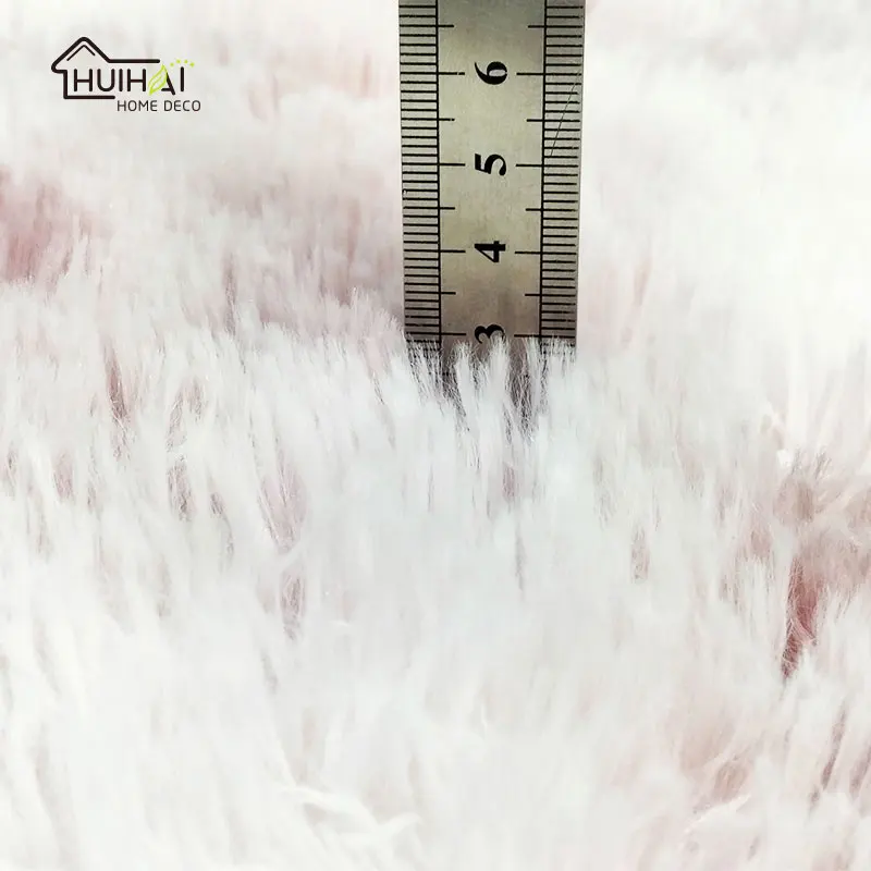 New trends tie-dyed comfortable warm super soft tapis Nordic 100% polyester long pile fur rugs modern home decor shaggy carpets