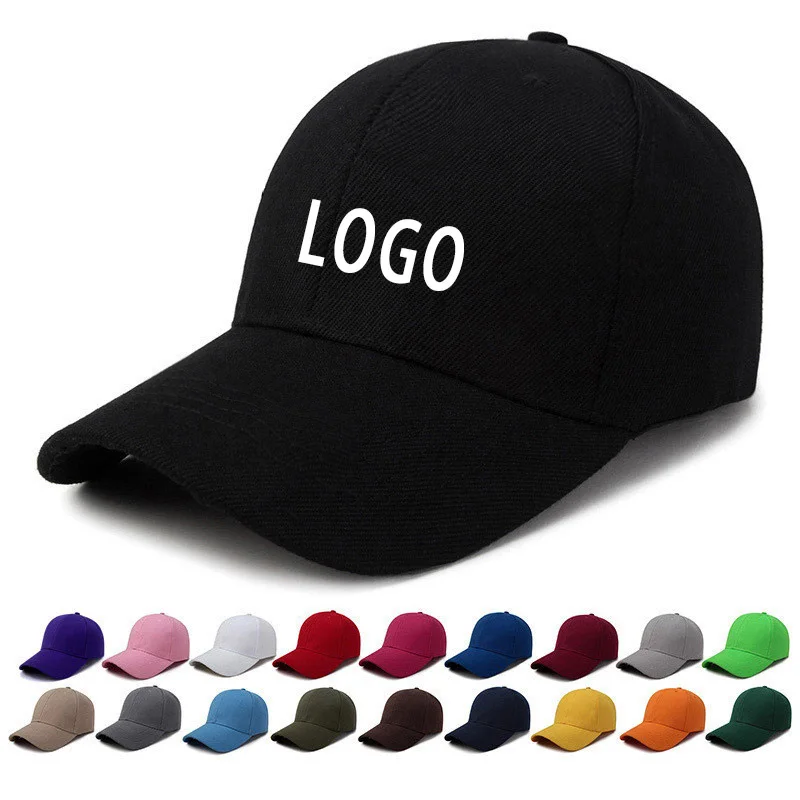 Custom Baseball Caps Custom Embroidery Logo Fitted Unisex Baseball Sports Cap Hats