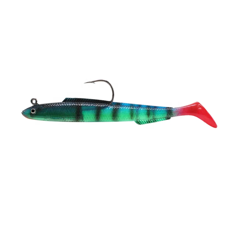 Top Quality Afishlure Fishing Soft Lure Soft Sea Eel False Bait Paddle Tail Sand Eel Artificial Lure