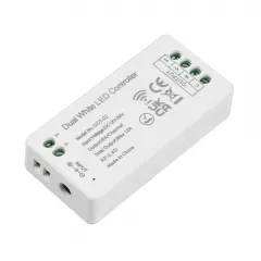2.4G CCT-02 Dual White LED Controller CCT Dimmer with Wireless RF Full Touch Remote Control for DC 12V-24V 2 Channel Light Strip