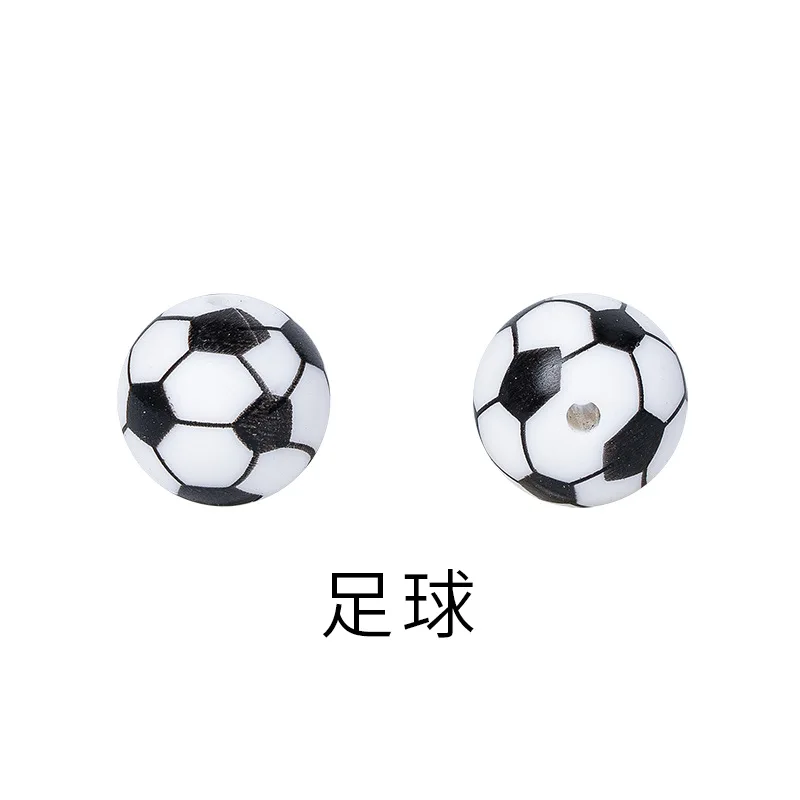 B181 Ball 15mm Transfer Silicone Beads Pen Making