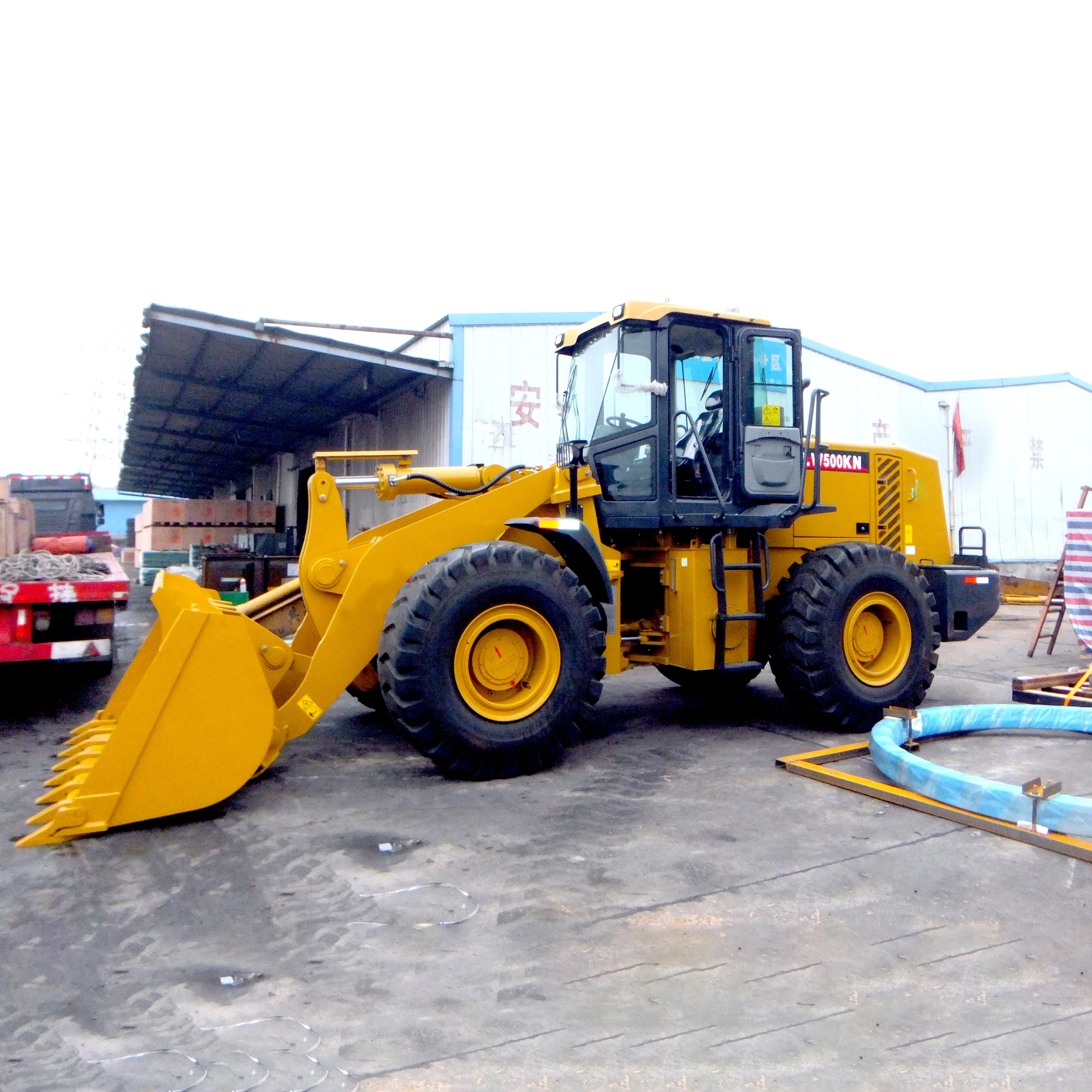China 5 ton Wheel Loader ZL50GN with Shang chai Engine Ready Stock