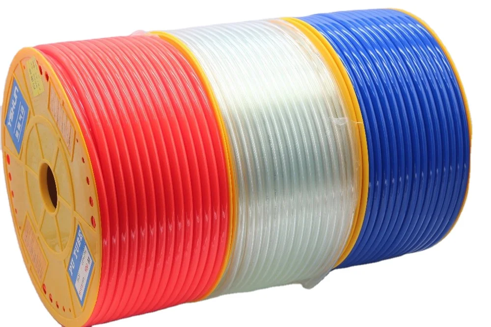 YSHUN Factory air pneumatic hose  Diameter 10mm *6.5mm red  Polyurethane PU TUBE