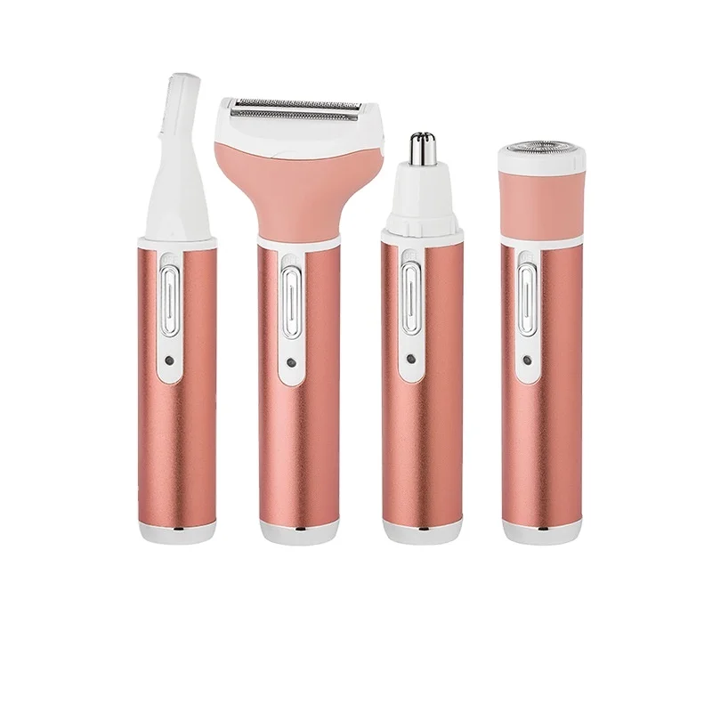 COMCN Cree New Electric Four-in-One Eyebrow Repair Shaving Combination Women Multi-Functional USB Powered Household Appliance