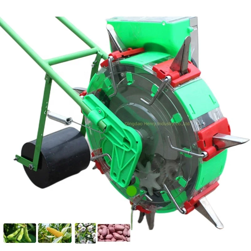 Hot Sale Plastic Seeder Hand Push Corn Maize Planter