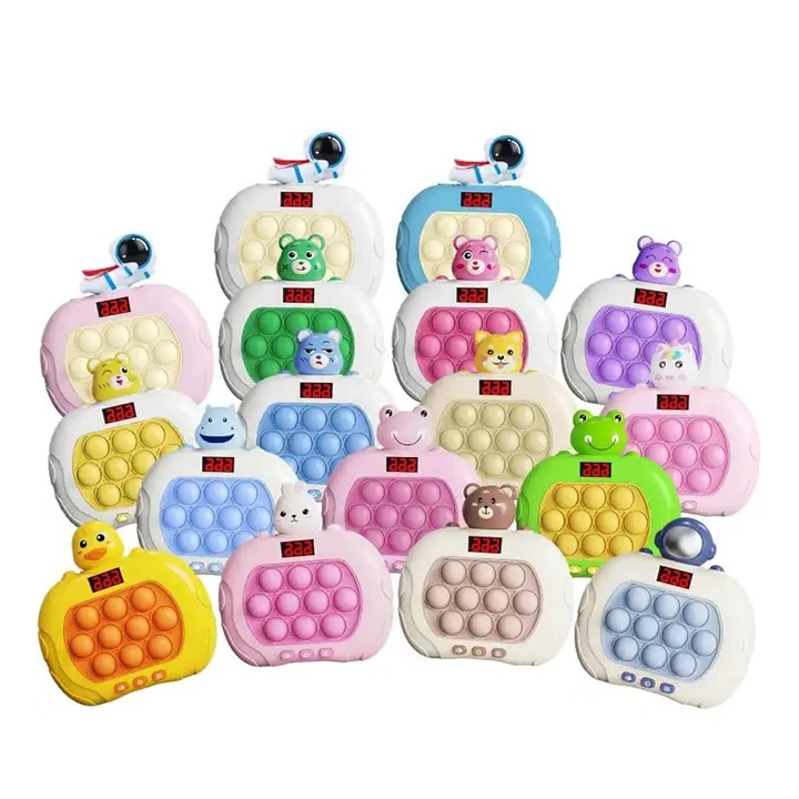 Hot selling video games fast pushing games squeezing animals stress relieving toys original puzzle popular games