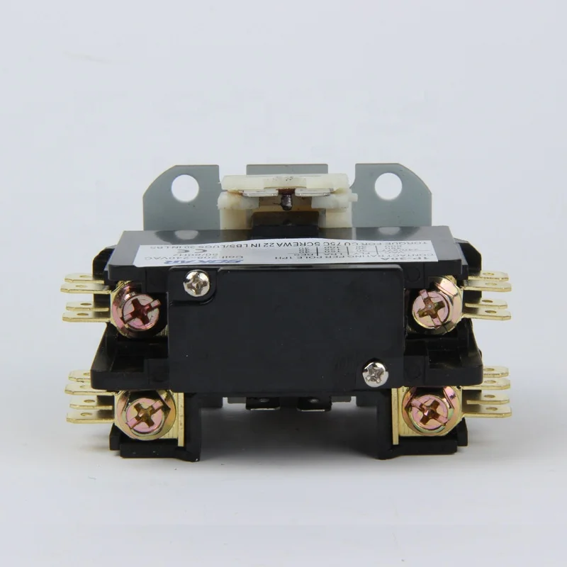 Air Conditioning Contactor 30A 40A Contactor Single-phase 240v OEM 2 Pole Ac Contactor 1P 2P 3P 4P Motor 220 V Relay 220v Ac