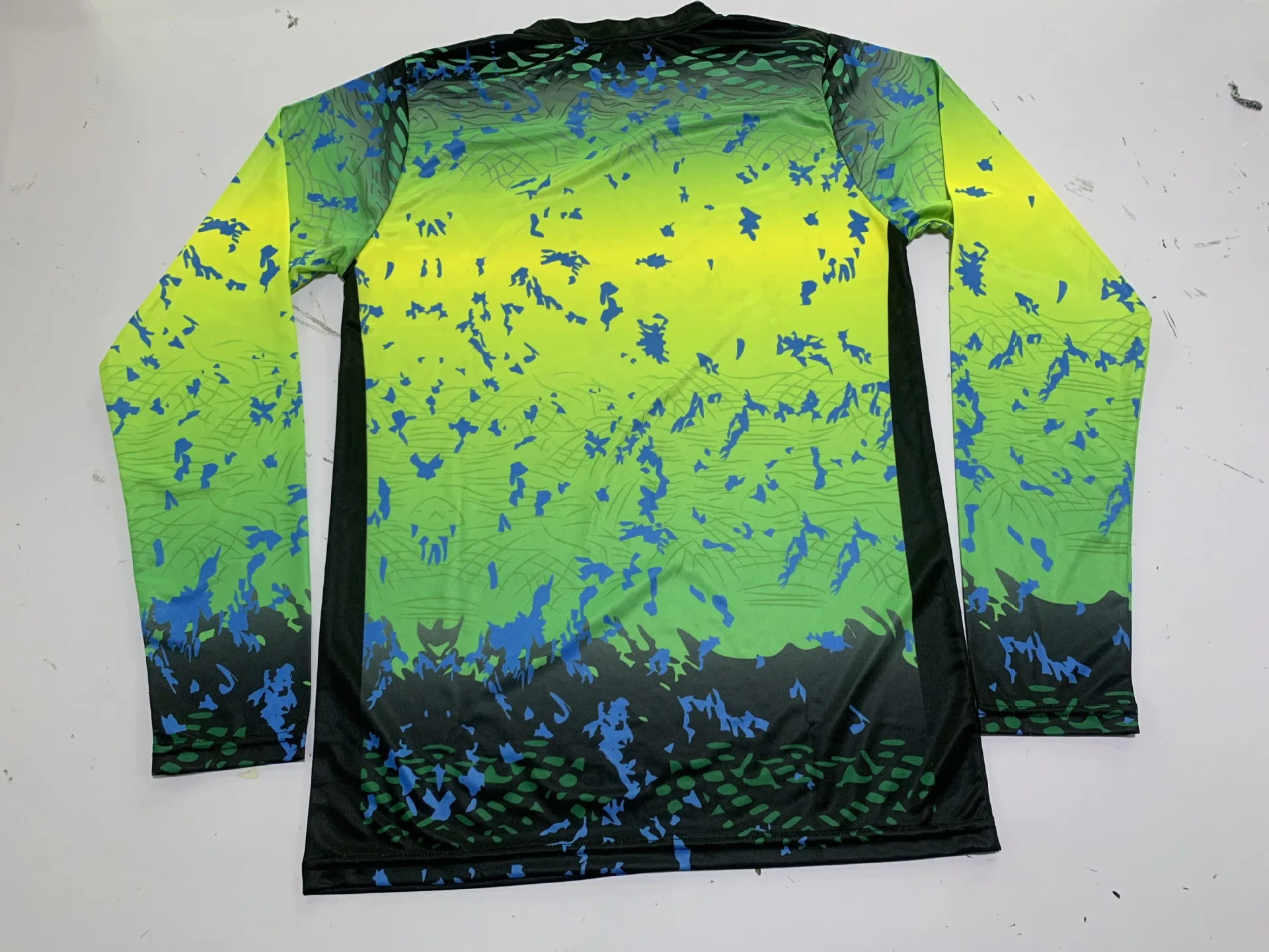 Wholesale Sublimation Summer Fast Dry Seaside Suit Men Clothing Uv Sun Protected Long Sleeve T Shirt Fishing