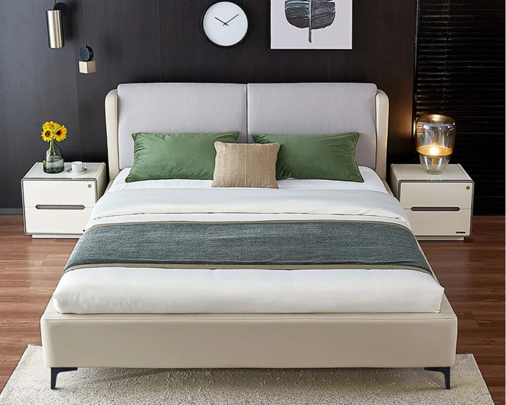 high quality bedroom furniture luxury modern double bed