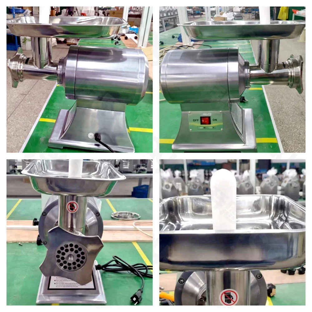 Mini Stainless Steel 12 22 32 42 Vegetable Meat Mincing Grinder Sausage Machine Grinding Shredder Processing Machinery
