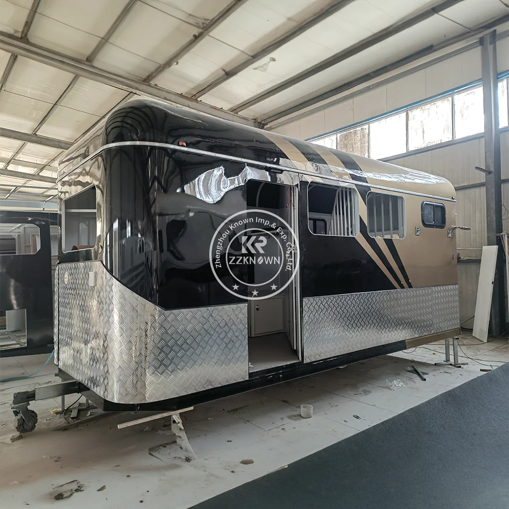 2024 Cattle Horse Animal Trailers At Cheap Wholesale Price Delivery Horse Transport Trailer for Race