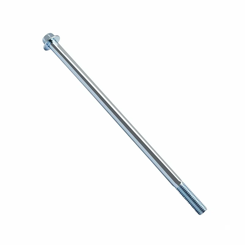 Factory Sale High Quality Hex Head Flange Bolt Zinc Plated Finish Industrial Hex Flange Bolt
