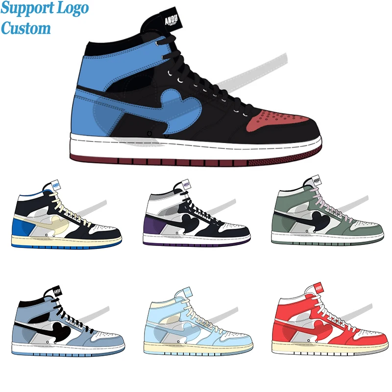 New arrival custom sneaker comfortable chunky shoes men breathable cushioning basketball shoes Zapatillas