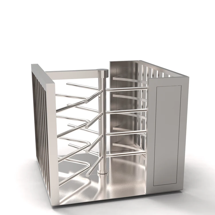 Waist height tripod turnstile access control half height turnstile barrier gate