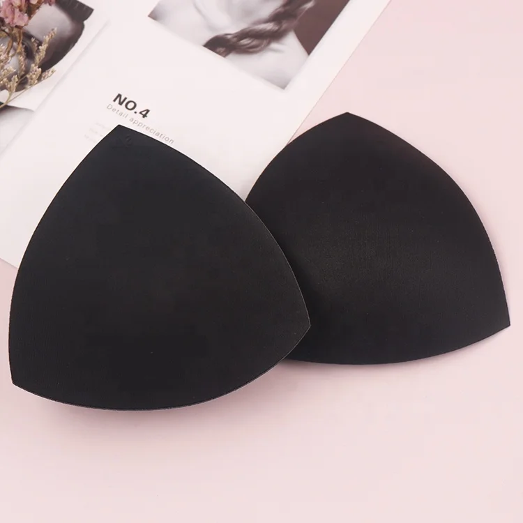 Hot Selling Comfortable Woman S1Triangle Bra Cup Pad Long Strapless Dress for Swimwear Sports Underwear Made of Sponge and Foam
