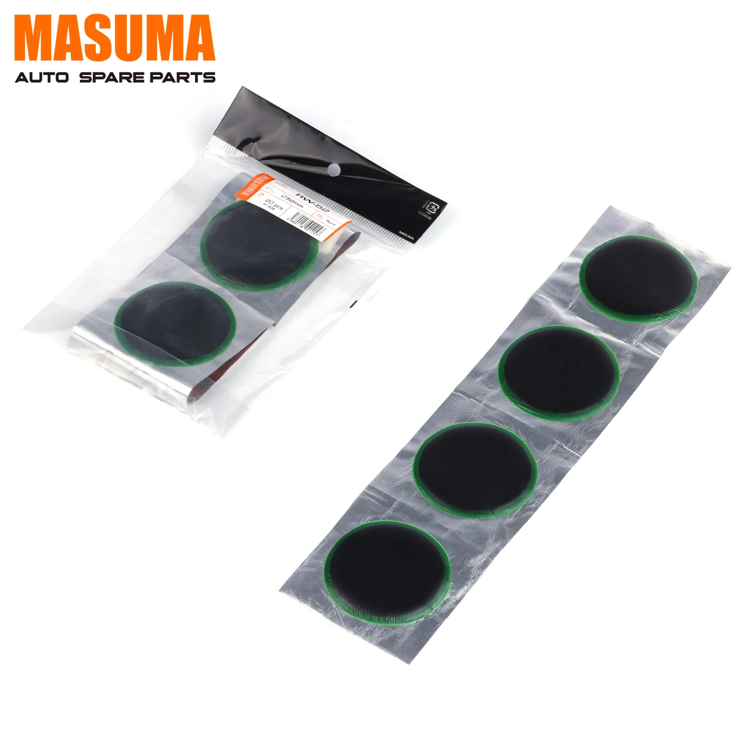 RW-52 MASUMA Авто частями завода-изготовителя Горячей Вулканизации 20 шт. D53mm патчи шины для авто ремонтная мастерская