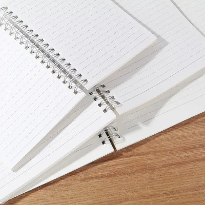 
Frosted Transparent Coil Notebook A5/A6/B5 Horizontal Line Hand Ledger Pp Notepad Notebook Blank Plan Book 