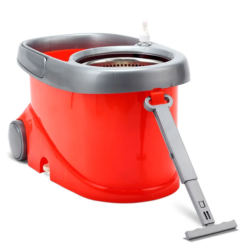 
Bekahos Household 360 Degree Walkable Style Spin Magic Mop Easy Clean Mop Bucket With Wheels 
