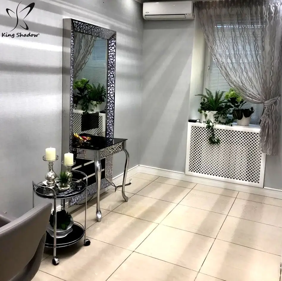 
beauty salon furniture/french style mirror/lighted salon stations 