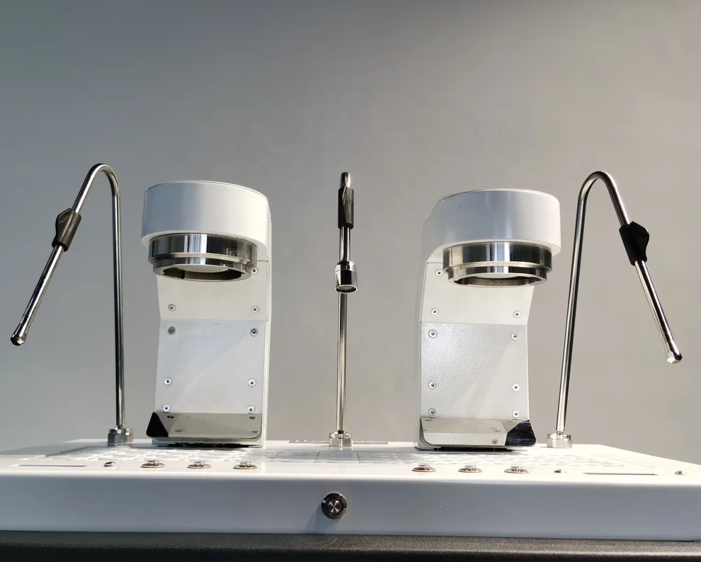 Коммерческое использование интегрированная итальянская полуавтоматическая настольная машина для приготовления кофе с тремя котлами