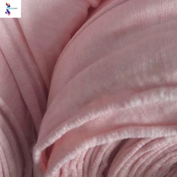 
One color imitation cashmere dyed fabric knitting acrylic fabric stock in China 