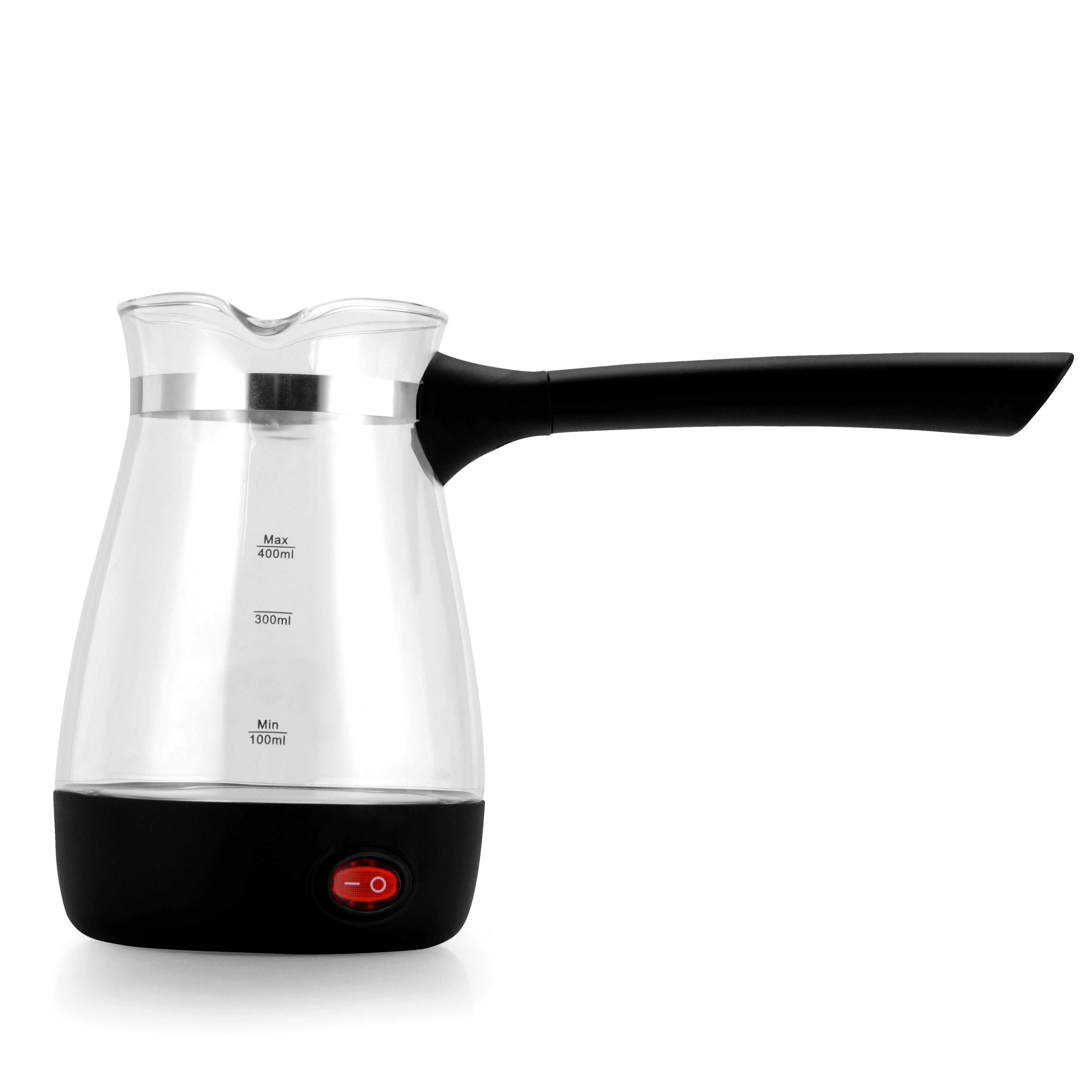 Турецкая Кофеварка 400 мл, стеклянный горшок для быстрого приготовления кофе