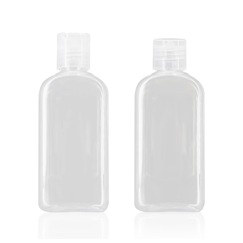 100ml Spot Plastic Transparent Flip-Top Bottle Cosmetic Sub-Bottling