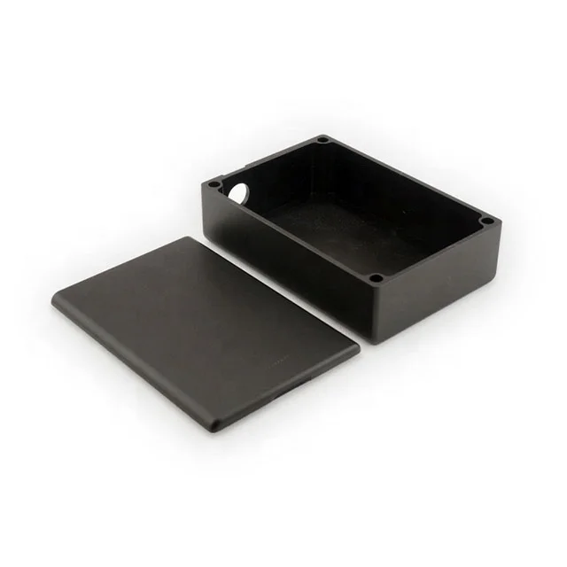 CNC Milled Aluminium Enclosure Black Electronic Project Instrument Case Waterproof Plastic Enclosure Box