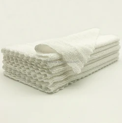 20 pcs in box 180 GSM 23 x 23 cm Edgeless All Purpose Tissue Microfiber Rags Terry Cleaning Cloth for Kitchen Car Wash