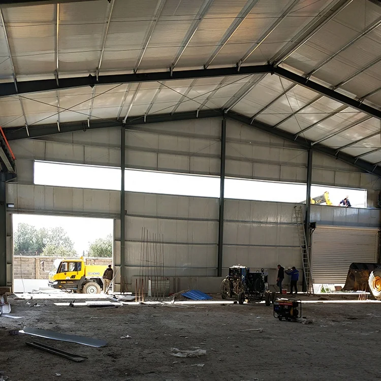 Сборный стальной каркас завод низкая цена Склад стальных конструкций сделано в Китае